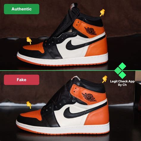 how to tell fake air jordan shoes|jordan 1s legit.